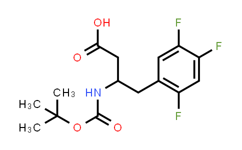 3-((tert-Butoxycarbonyl)amino)-4-(2,4,5-trifluorophenyl)butanoic acid