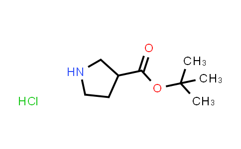 tert-Butyl pyrrolidine-3-carboxylate hydrochloride