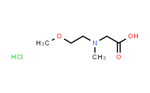 2-((2-Methoxyethyl)(methyl)amino)acetic acid hydrochloride