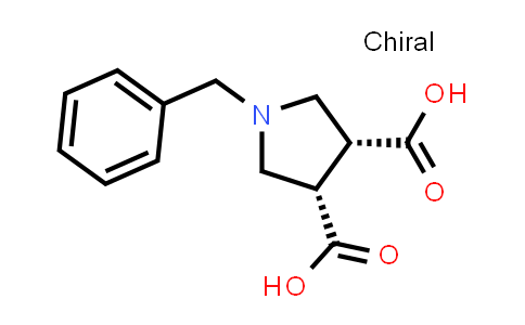 cis-1-Benzylpyrrolidine-3,4-dicarboxylic acid