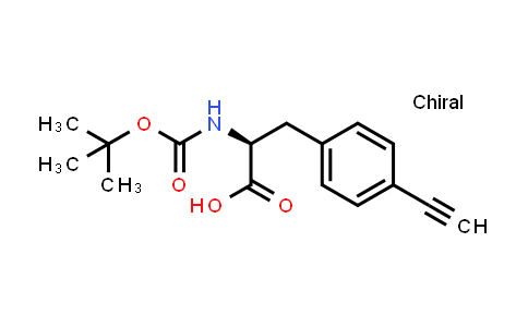 (S)-2-((tert-Butoxycarbonyl)amino)-3-(4-ethynylphenyl)propanoic acid