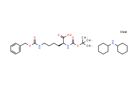 Dicyclohexylamine (S)-6-(((benzyloxy)carbonyl)amino)-2-((tert-butoxycarbonyl)amino)hexanoate