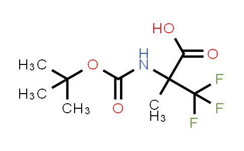 2-((tert-Butoxycarbonyl)amino)-3,3,3-trifluoro-2-methylpropanoic acid