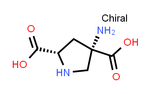 rel-(2S,4S)-4-Aminopyrrolidine-2,4-dicarboxylic acid