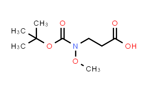 3-((tert-Butoxycarbonyl)(methoxy)amino)propanoic acid