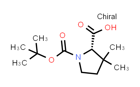(S)-1-(tert-Butoxycarbonyl)-3,3-dimethylpyrrolidine-2-carboxylic acid