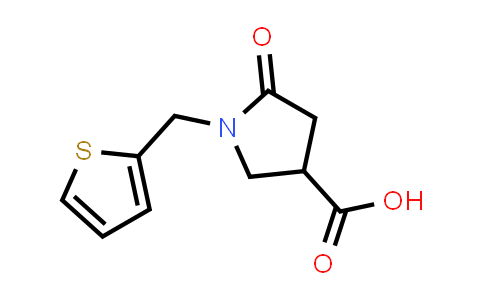 5-Oxo-1-(thiophen-2-ylmethyl)pyrrolidine-3-carboxylic acid