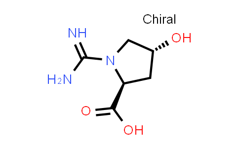 (2S,4R)-1-Carbamimidoyl-4-hydroxypyrrolidine-2-carboxylic acid