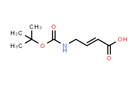 (E)-4-((tert-Butoxycarbonyl)amino)but-2-enoic acid