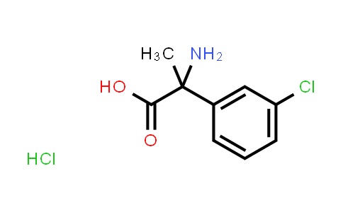 2-Amino-2-(3-chlorophenyl)propanoic acid hydrochloride