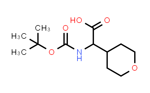2-((tert-Butoxycarbonyl)amino)-2-(tetrahydro-2H-pyran-4-yl)acetic acid