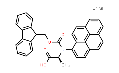 (S)-2-((((9H-Fluoren-9-yl)methoxy)carbonyl)(pyren-1-yl)amino)propanoic acid