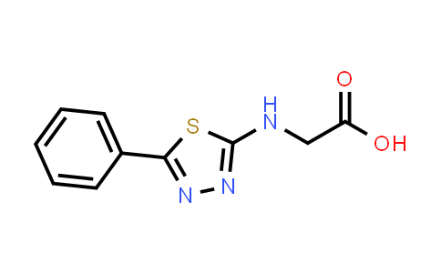 2-((5-Phenyl-1,3,4-thiadiazol-2-yl)amino)acetic acid