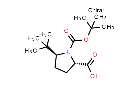 (2S,5S)-1-(tert-Butoxycarbonyl)-5-(tert-butyl)pyrrolidine-2-carboxylic acid