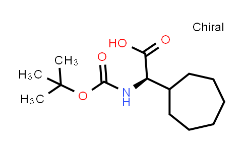 (R)-2-((tert-Butoxycarbonyl)amino)-2-cycloheptylacetic acid
