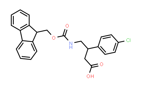 4-((((9H-Fluoren-9-yl)methoxy)carbonyl)amino)-3-(4-chlorophenyl)butanoic acid