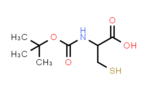2-((tert-Butoxycarbonyl)amino)-3-mercaptopropanoic acid