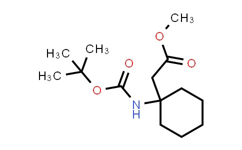 Methyl 2-(1-((tert-butoxycarbonyl)amino)cyclohexyl)acetate