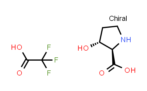 (2R,3R)-3-Hydroxypyrrolidine-2-carboxylic acid compound with 2,2,2-trifluoroacetic acid (1:1)