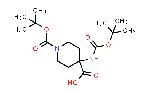 1-Boc-4-(Boc-amino)piperidine-4-carboxylic Acid
