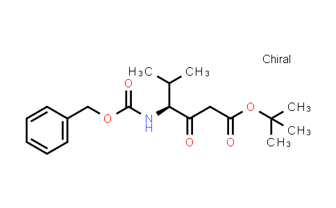 (S)-tert-Butyl 4-(((benzyloxy)carbonyl)amino)-5-methyl-3-oxohexanoate