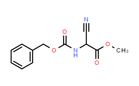 Methyl 2-(((benzyloxy)carbonyl)amino)-2-cyanoacetate