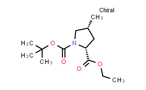 (2R,4R)-1-tert-Butyl 2-ethyl 4-methylpyrrolidine-1,2-dicarboxylate
