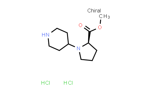 (R)-Methyl 1-(piperidin-4-yl)pyrrolidine-2-carboxylate dihydrochloride