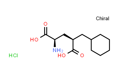 (2R,4R)-2-Amino-4-(cyclohexylmethyl)pentanedioic acid hydrochloride