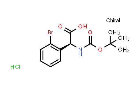 (S)-2-(2-Bromophenyl)-2-((tert-butoxycarbonyl)amino)acetic acid hydrochloride
