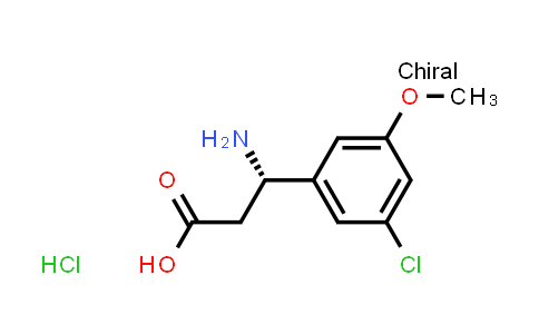 (S)-3-Amino-3-(3-chloro-5-methoxyphenyl)propanoic acid hydrochloride