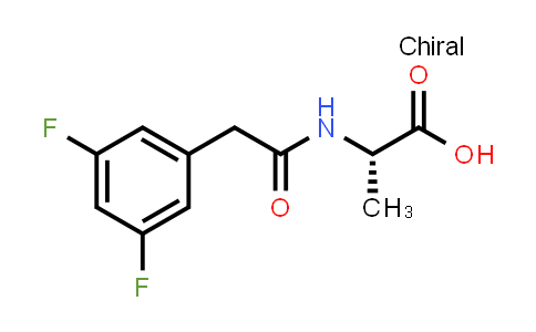 (S)-2-(2-(3,5-Difluorophenyl)acetamido)propanoic acid