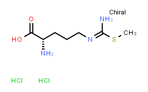(S,E)-2-Amino-5-((amino(methylthio)methylene)amino)pentanoic acid dihydrochloride