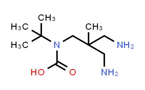 (3-Amino-2-(aminomethyl)-2-methylpropyl)(tert-butyl)carbamic acid