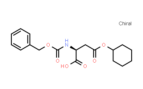 (S)-2-(((Benzyloxy)carbonyl)amino)-4-(cyclohexyloxy)-4-oxobutanoic acid