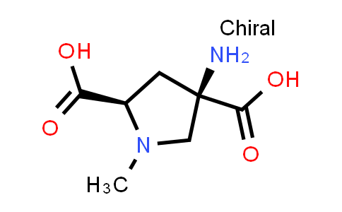 (2R,4R)-4-Amino-1-methylpyrrolidine-2,4-dicarboxylic acid