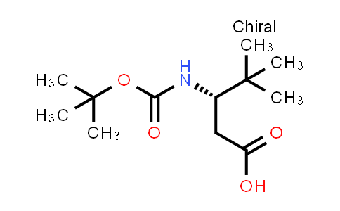 (S)-3-((tert-Butoxycarbonyl)amino)-4,4-dimethylpentanoic acid