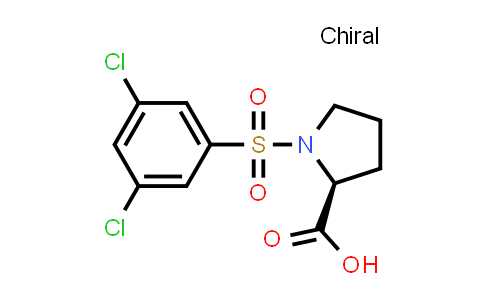 (S)-1-((3,5-Dichlorophenyl)sulfonyl)pyrrolidine-2-carboxylic acid