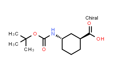 trans-3-((tert-Butoxycarbonyl)amino)cyclohexanecarboxylic acid