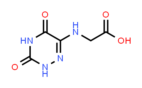 2-((3,5-Dioxo-2,3,4,5-tetrahydro-1,2,4-triazin-6-yl)amino)acetic acid