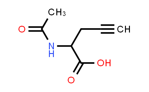 2-Acetamidopent-4-ynoic acid