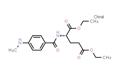 (S)-Diethyl 2-(4-(methylamino)benzamido)pentanedioate