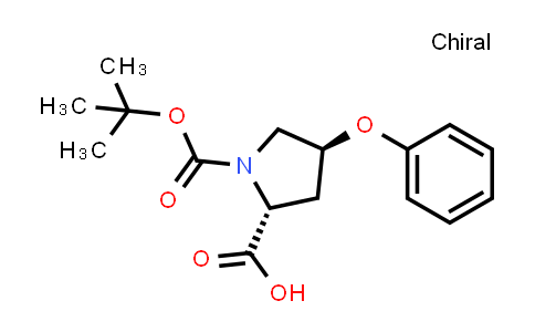 (2R,4S)-1-(tert-Butoxycarbonyl)-4-phenoxypyrrolidine-2-carboxylic acid