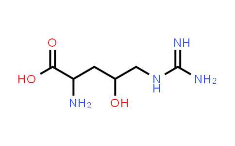 2-Amino-5-guanidino-4-hydroxypentanoic acid