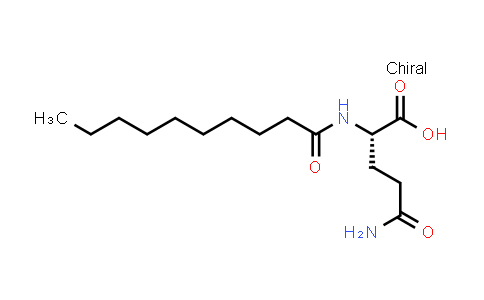(S)-5-Amino-2-decanamido-5-oxopentanoic acid