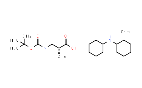 Dicyclohexylamine (R)-3-((tert-butoxycarbonyl)amino)-2-methylpropanoate