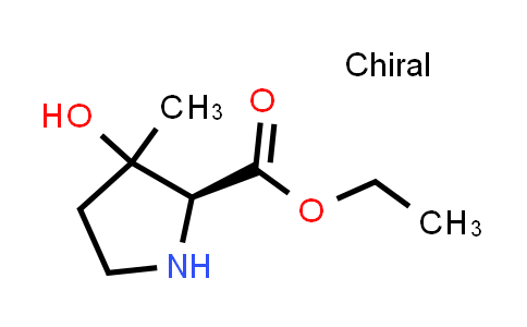 (2S)-Ethyl 3-hydroxy-3-methylpyrrolidine-2-carboxylate