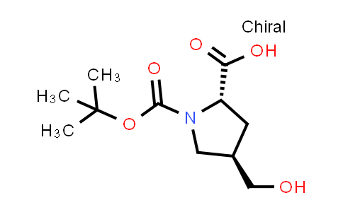 (2S,4R)-1-(Tert-butoxycarbonyl)-4-(hydroxymethyl)pyrrolidine-2-carboxylic acid