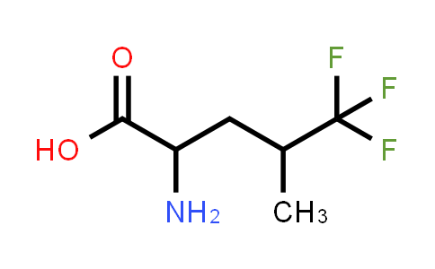 2-Amino-5,5,5-trifluoro-4-methylpentanoic acid