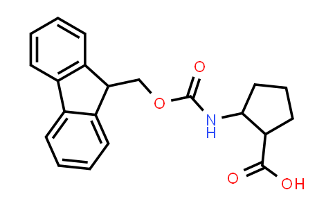 2-((((9H-Fluoren-9-yl)methoxy)carbonyl)amino)cyclopentanecarboxylic acid